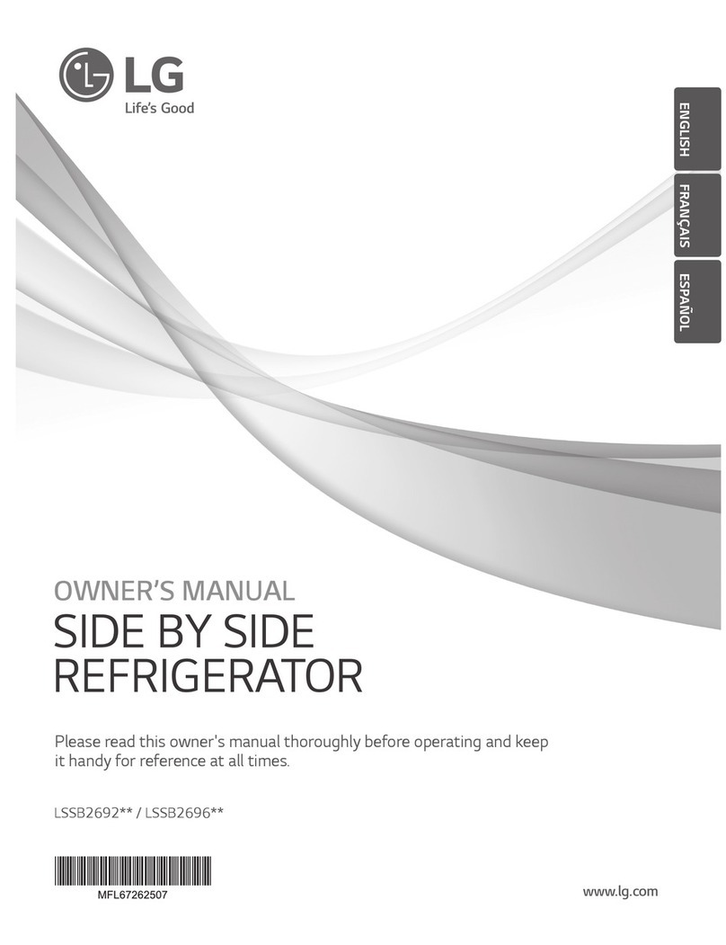 LG LSSB2692 SERIES owner's manual