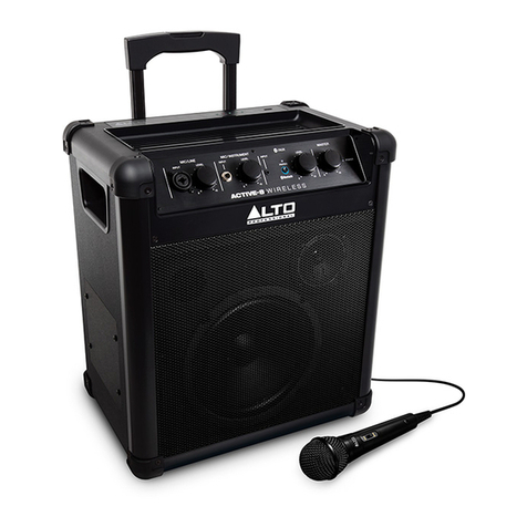 Alto ACTIVE-8 User manual Alto ACTIVE-8 User manual