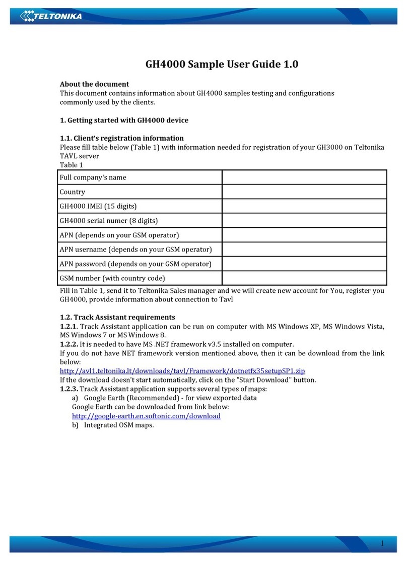 Teltonika GH4000 user guide