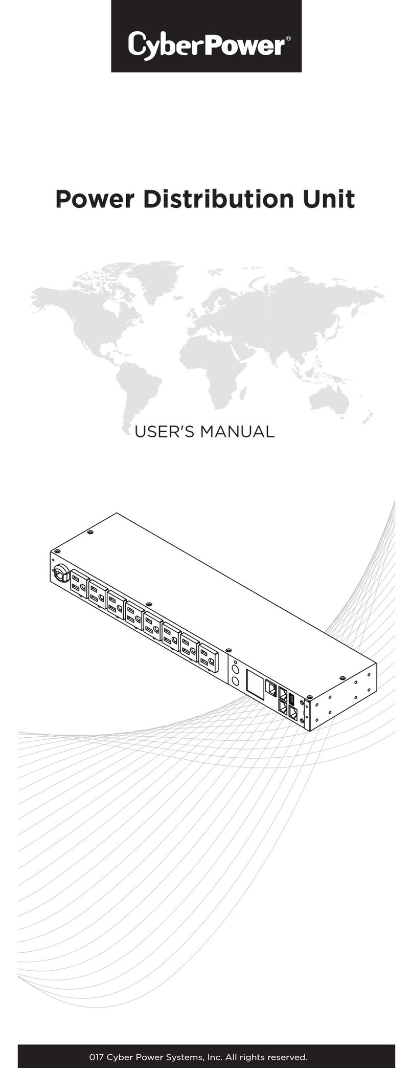 Cyber Power PDU81001 user manual