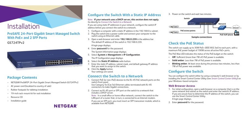 NETGEAR GS724TPv2 User manual