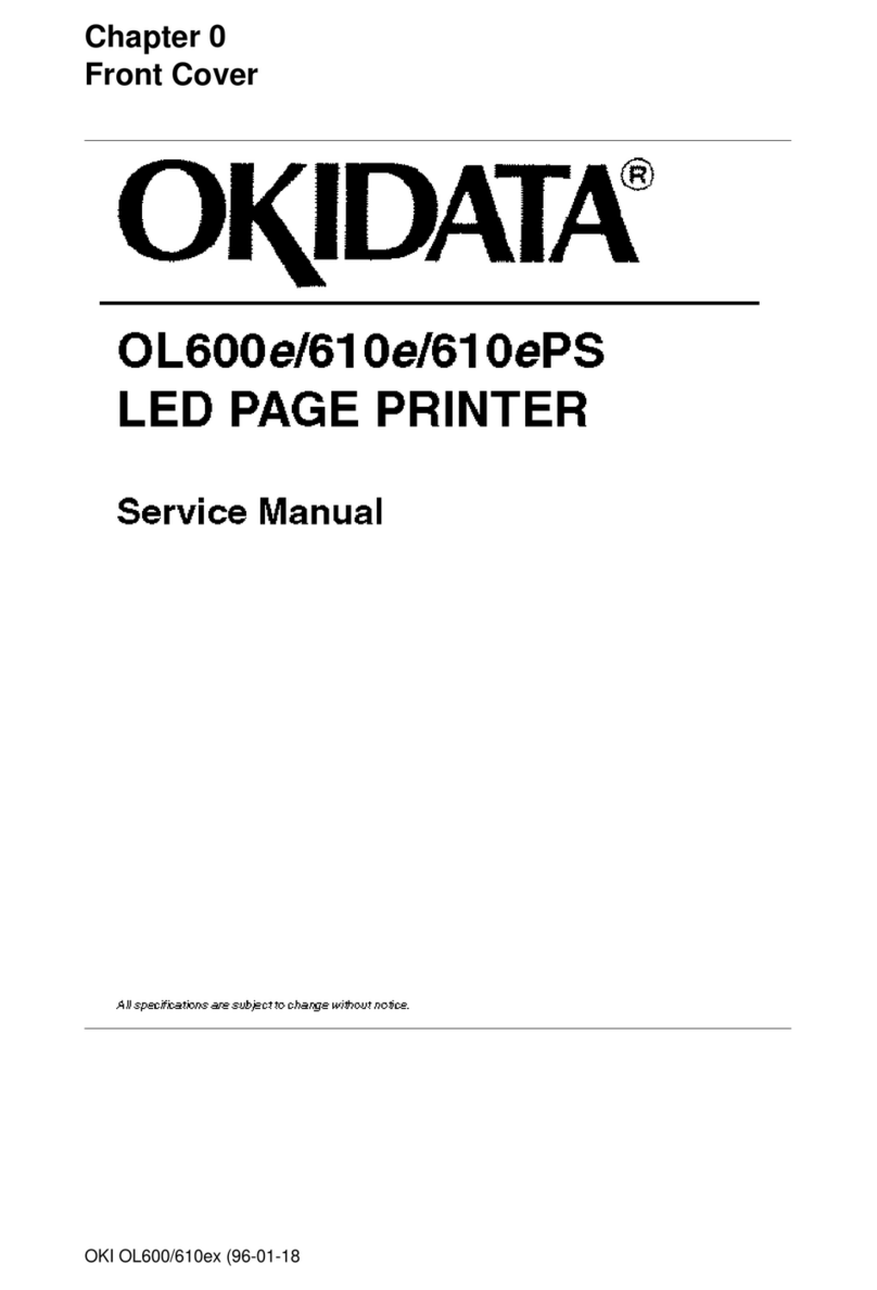 OKIDATA OL600e User manual