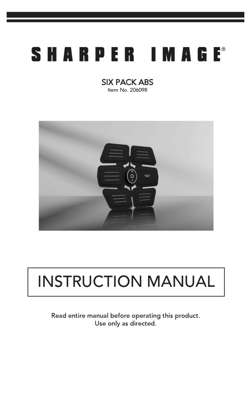 Sharper Image 206098 User manual