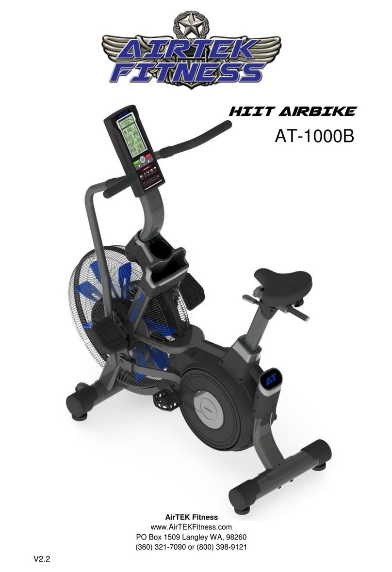 AirTEK Fitness AT-1000B manual
