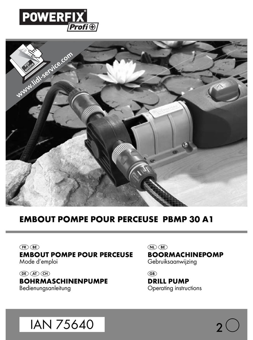 Powerfix PBMP 30 A1 operating instructions