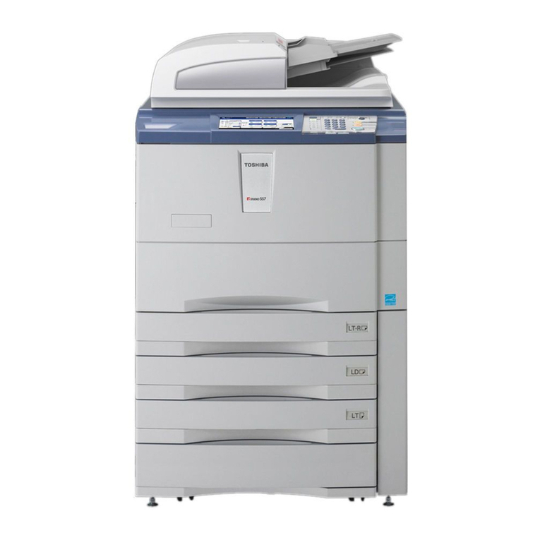 Toshiba e-STUDIO556 Service manual