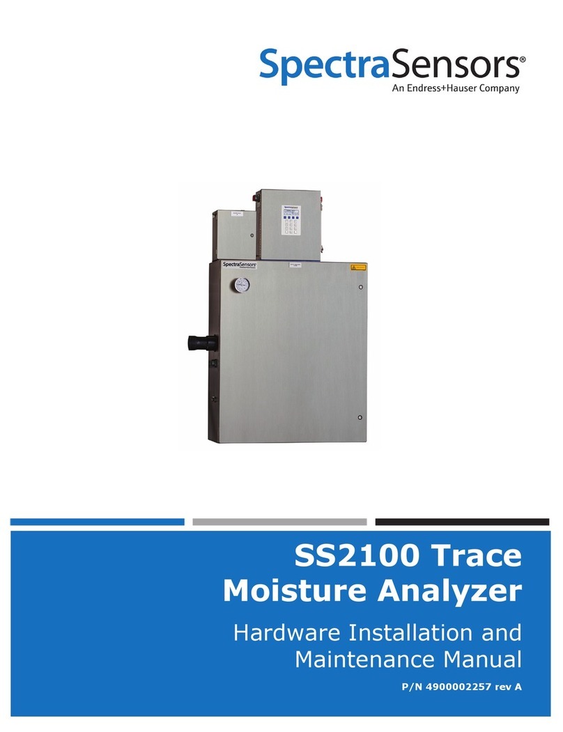 Spectrasensors SS2100 Instruction Manual