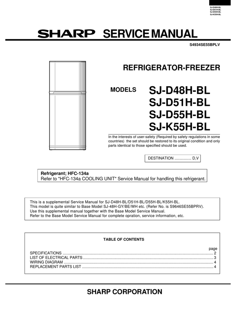 Sharp SJ-D48H-BL User manual Sharp SJ-D48H-BL User manual