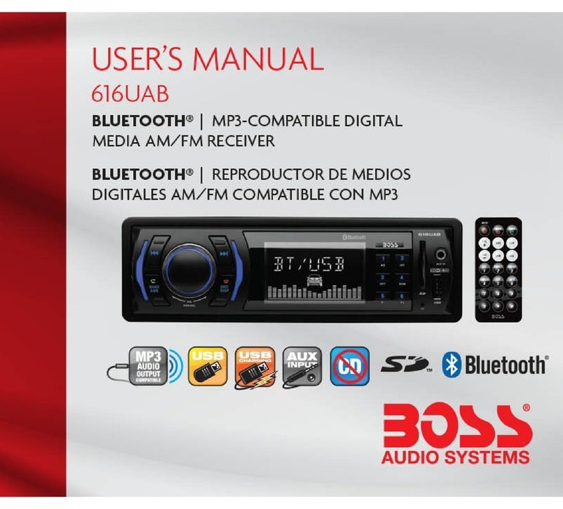 Boss Audio Systems 616UAB User manual