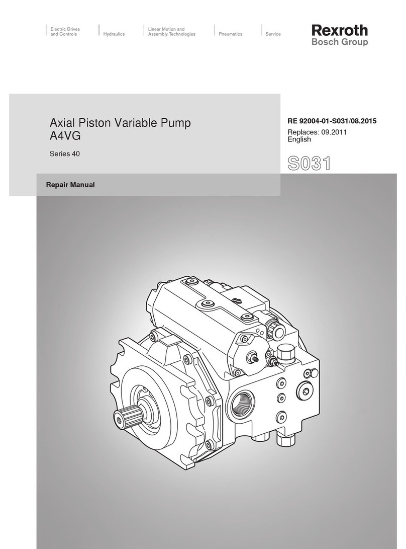 REXROTH A4VG Repair manual
