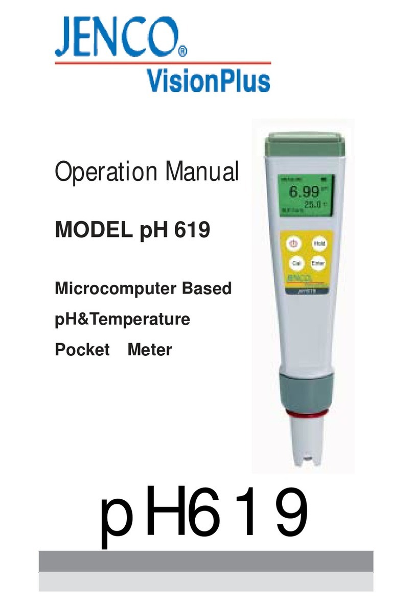 JENCO pH619 Installation manual