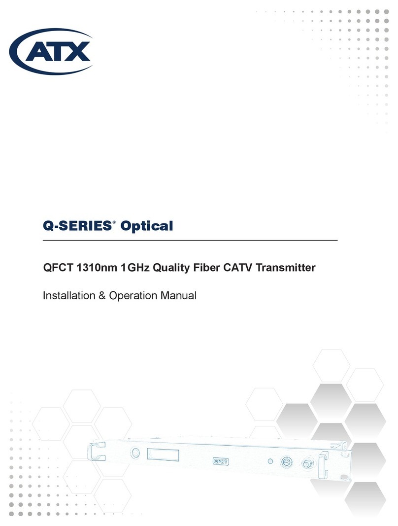 ATX QFCT Installation & operation manual