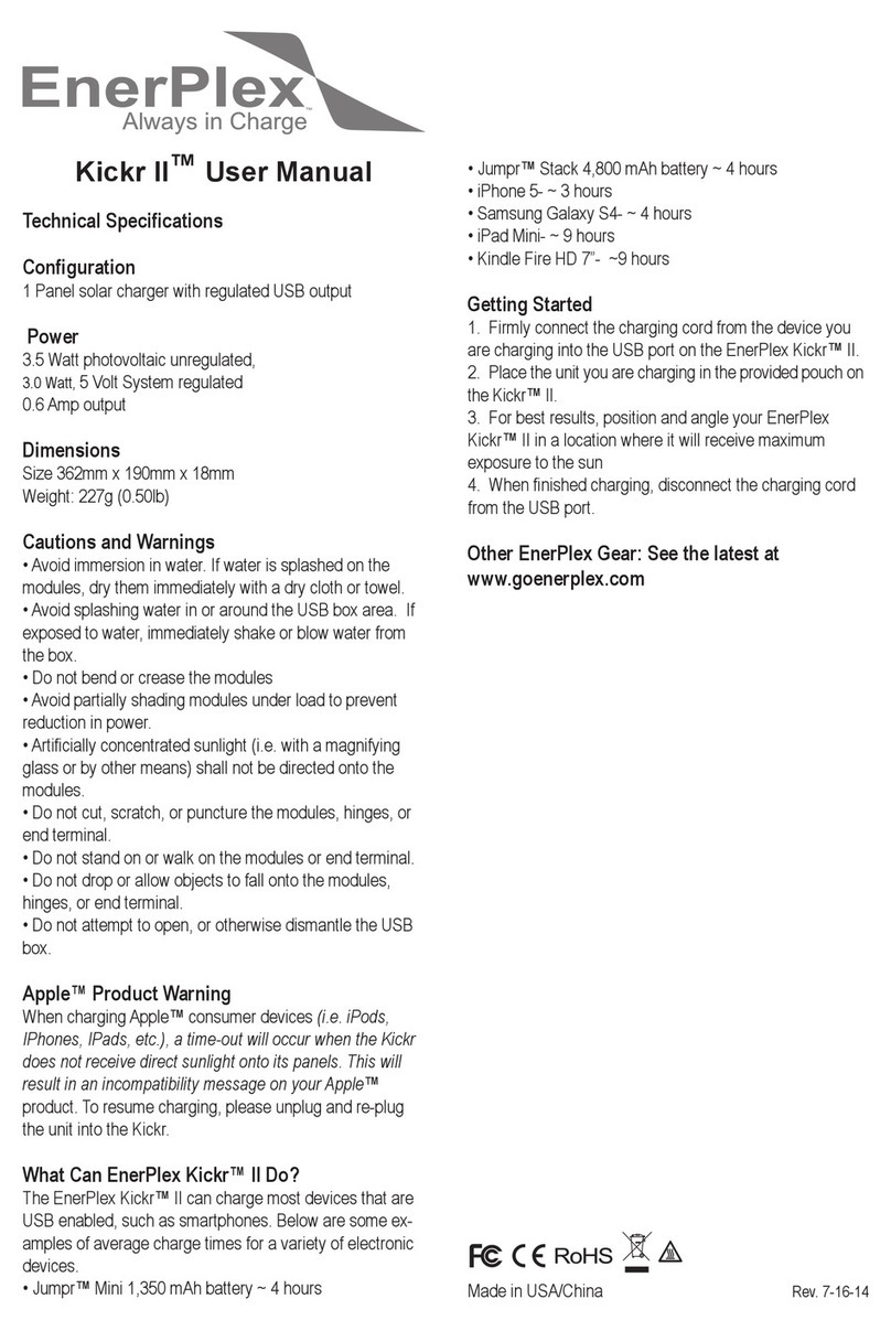 EnerPlex Kickr II User manual