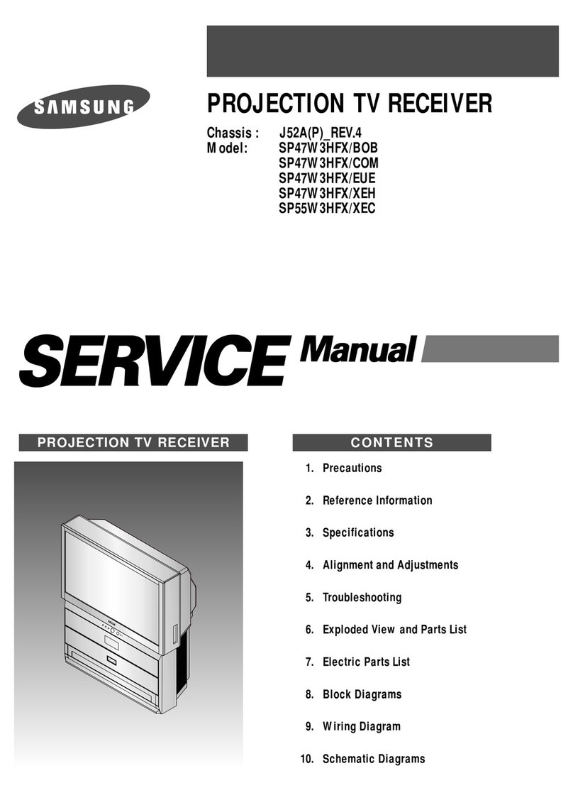 Samsung SP47W3HFX/COM User manual