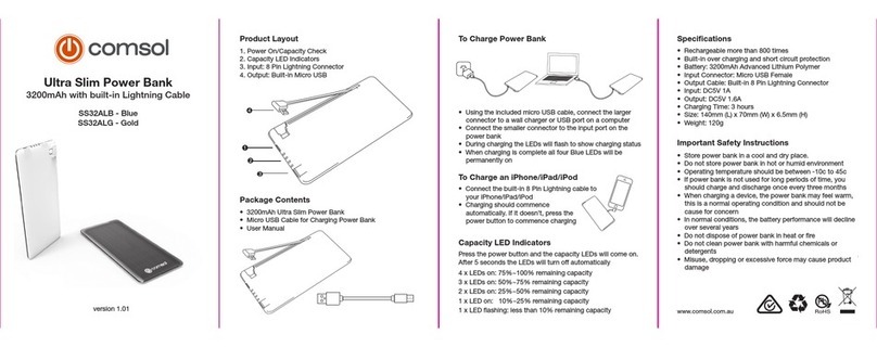 COMSOL SS32ALB User manual