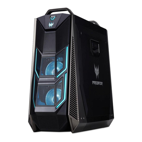 Acer Predator P09-600 User manual