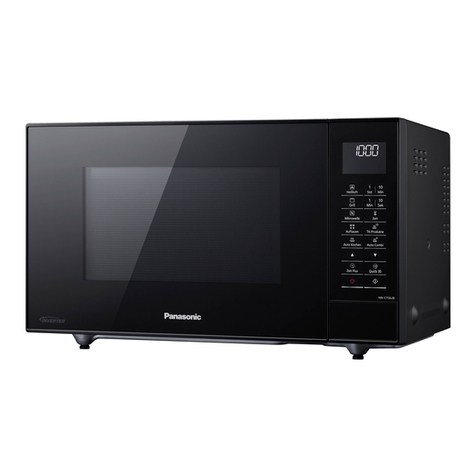 Panasonic NN-CT54JW Operating instruction and cook book