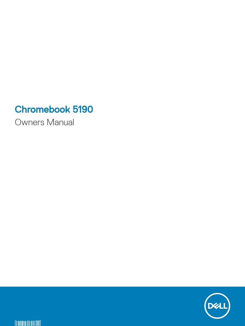 Dell Chromebook 5190 owner's manual