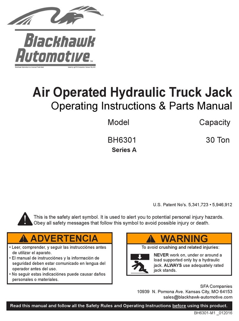 Black Hawk Automotive BH6301 Instructions for use