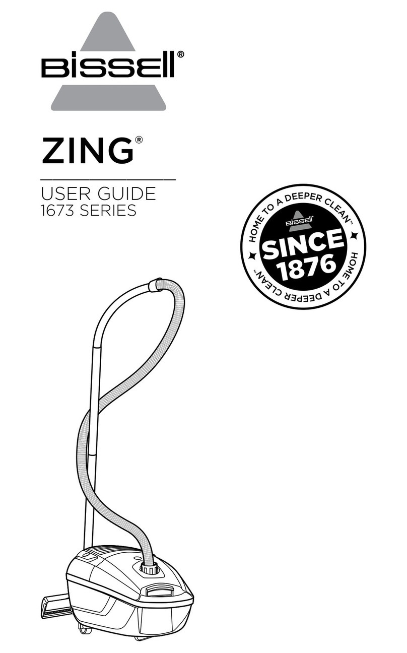 Bissell 1673 SERIES User manual