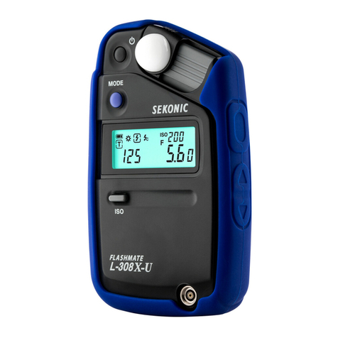 Sekonic FLASHMATE L-308X User manual