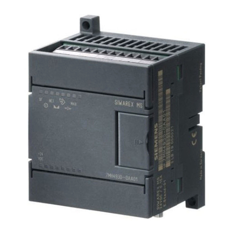 Siemens SIWAREX MS User manual