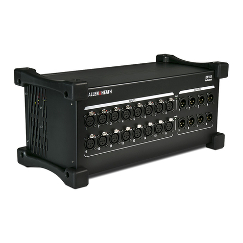 ALLEN & HEATH DX168 User manual