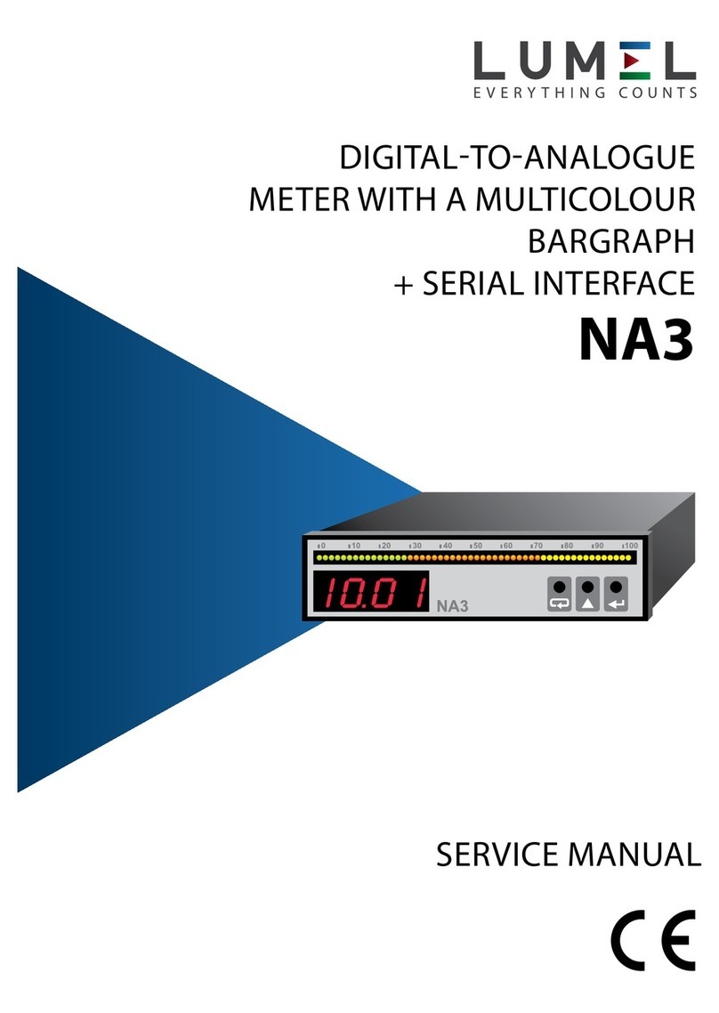 Lumel NA3 User manual