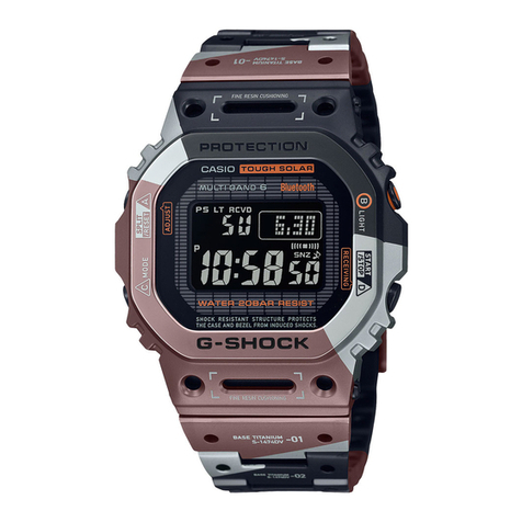Casio 3459 User manual