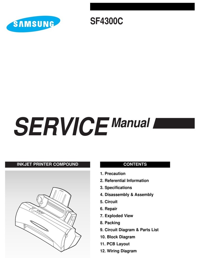 Samsung SF-4300C User manual