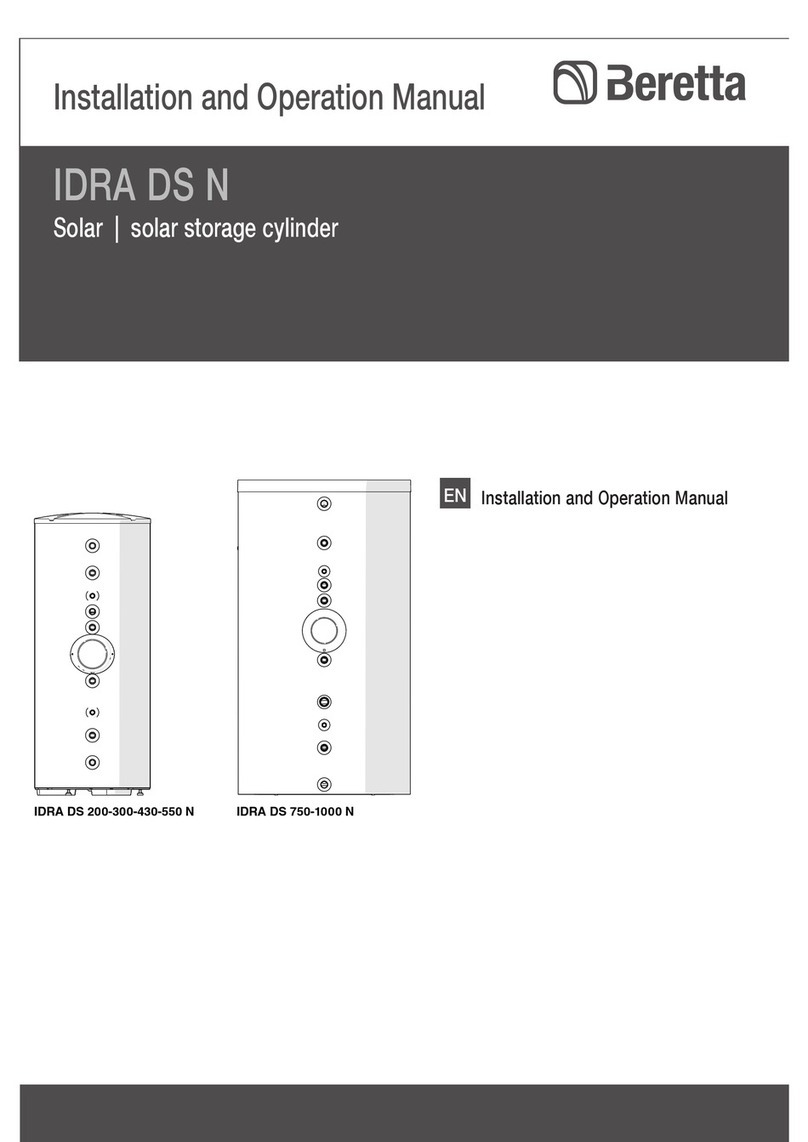 Beretta IDRA DS 200 N Installation and operation manual