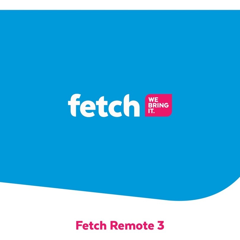 Fetch Remote 3 User manual
