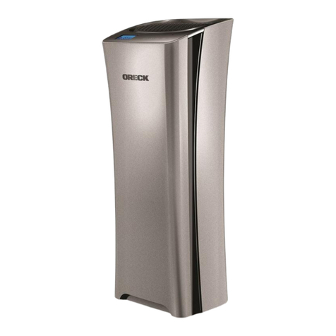 Oreck AIR REFRESH WK15500B user manual