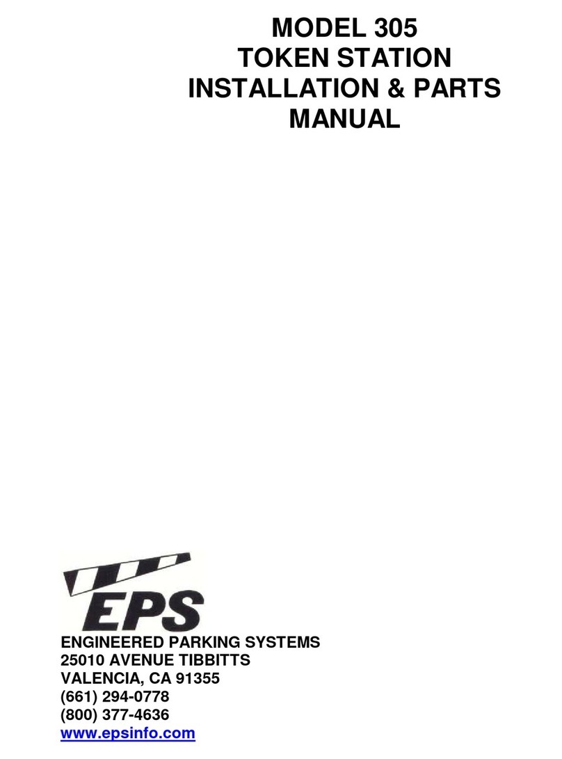 EPS 305 Installation & parts manual