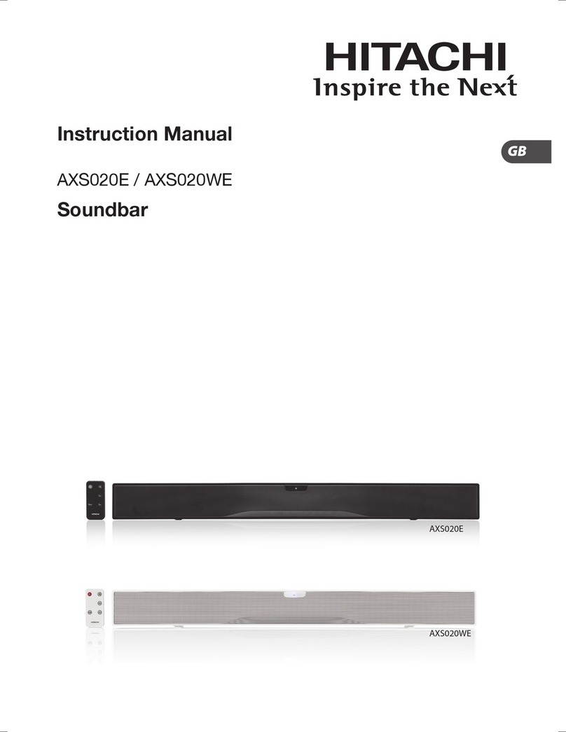 Hitachi AXS020E instruction manual