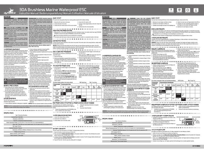 Dynamite DYNM3860 instruction manual