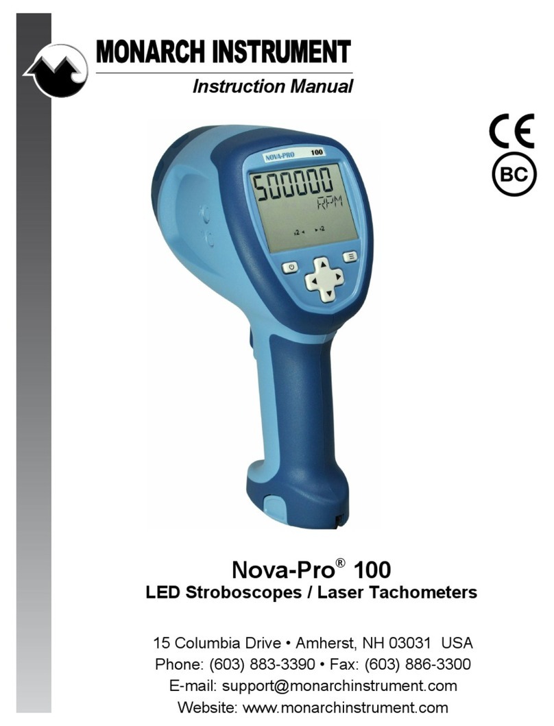 Monarch Nova-Pro 100 instruction manual