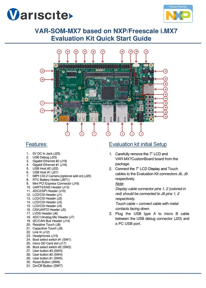 Variscite VAR-SOM-MX7 User manual Variscite VAR-SOM-MX7 User manual
