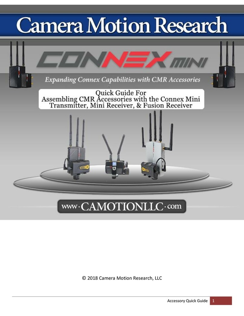 Camera Motion Research Connex Mini quick guide