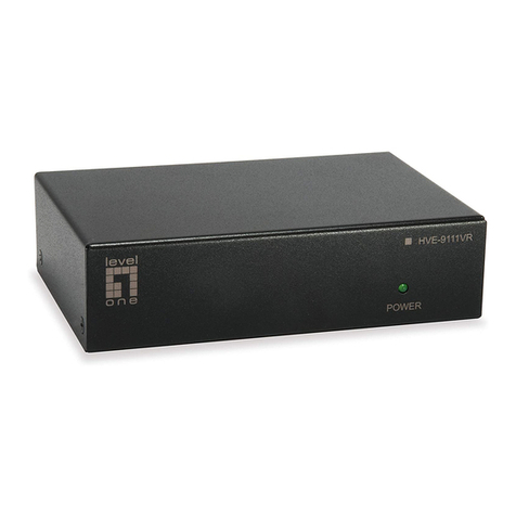 LevelOne HVE-9100 User manual