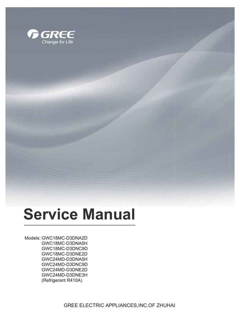 Gree GWC18MC-D3DNA2D/I User manual