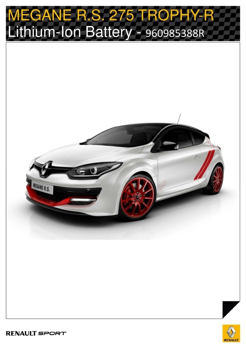Renault 960985388R user manual