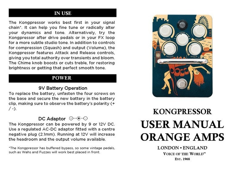 ORANGE Kongpressor user manual