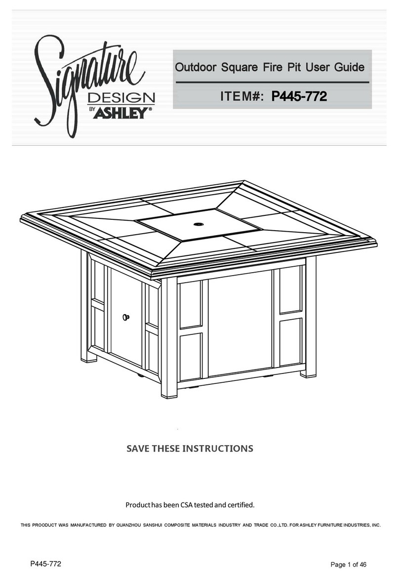 Signature Design P445-772 user guide Signature Design P445-772 user guide