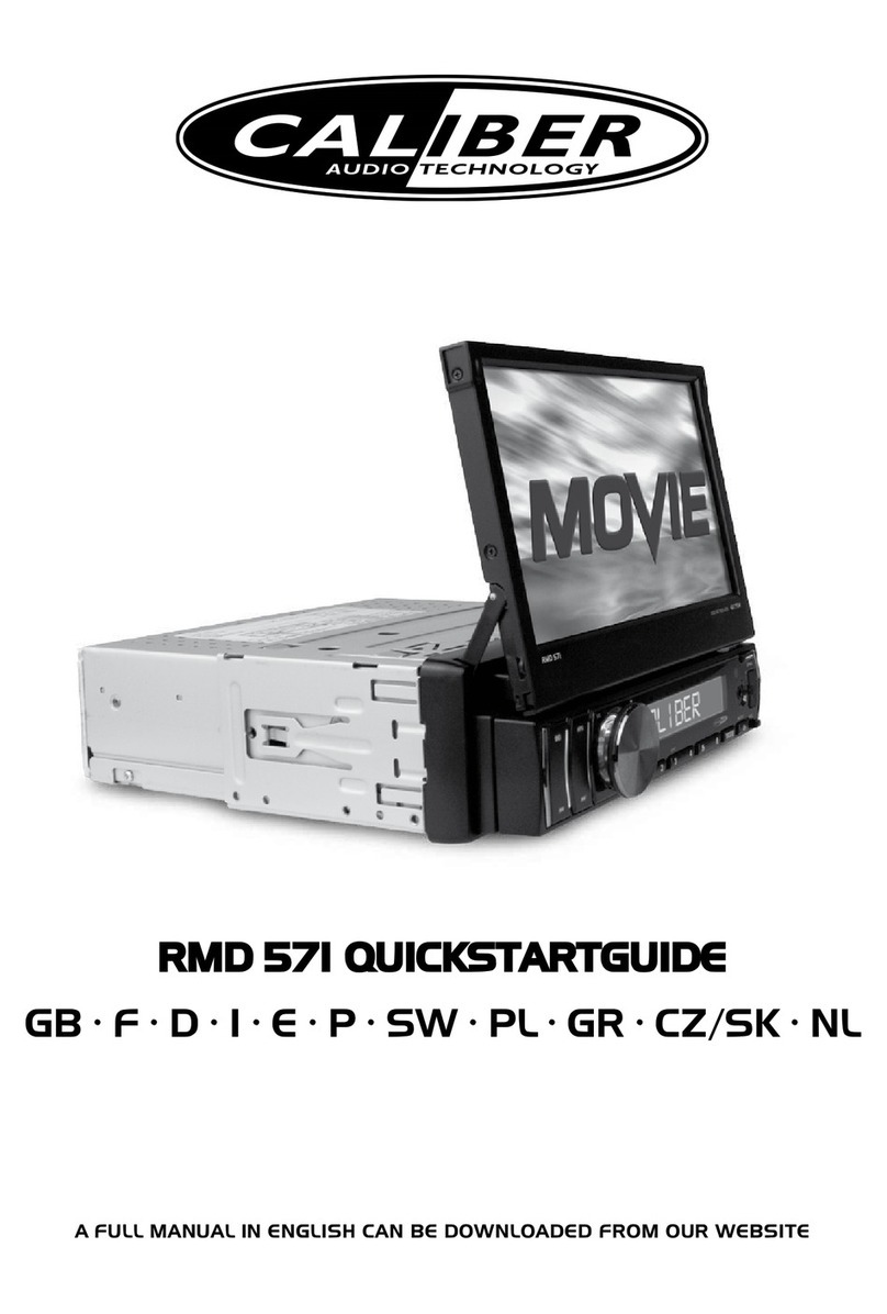 Caliber RMD 571 User manual