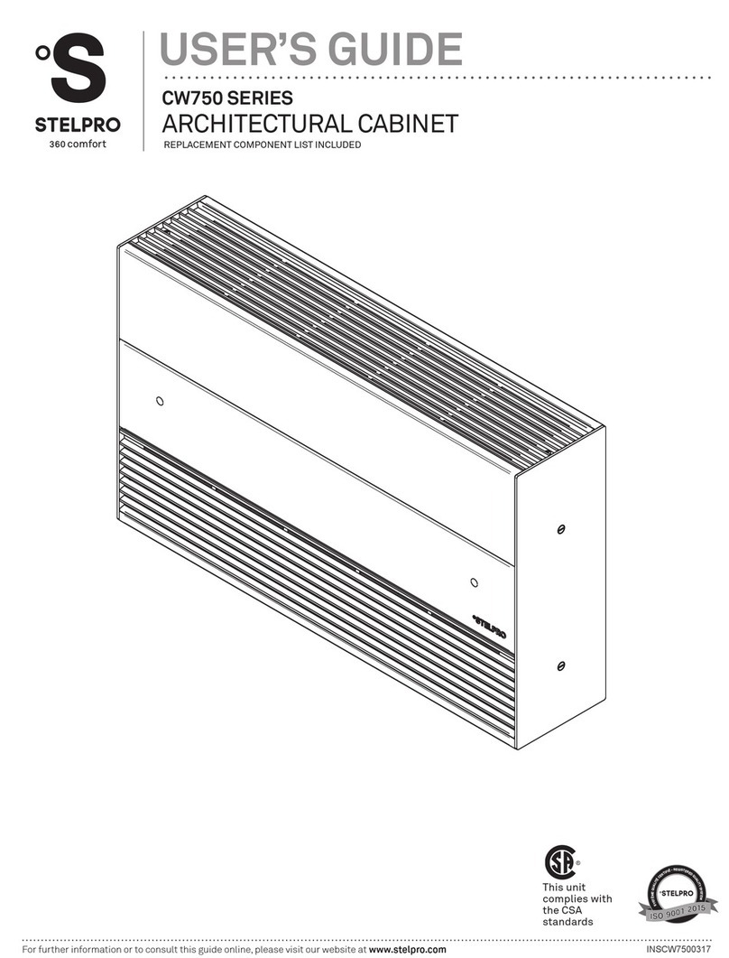 Stelpro CW75015372 user guide