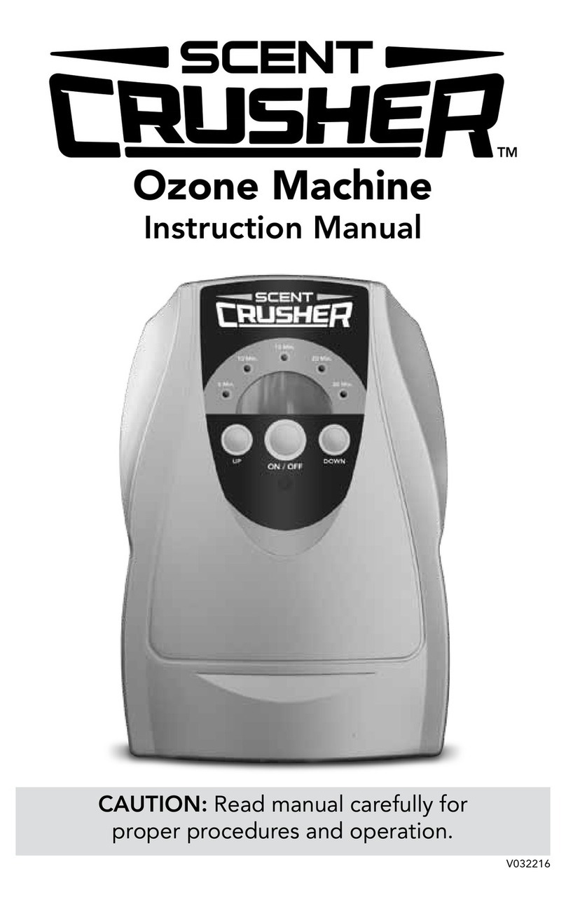 Scent Crusher 59290-OZM5 instruction manual