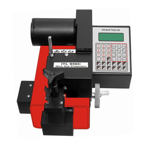 Intralock Tools 950C Operation manual