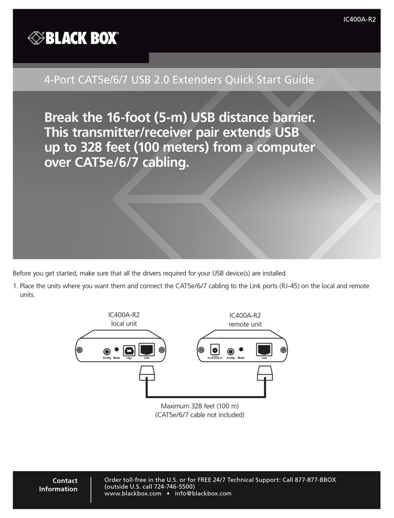 Black Box IC400A-R2 User manual