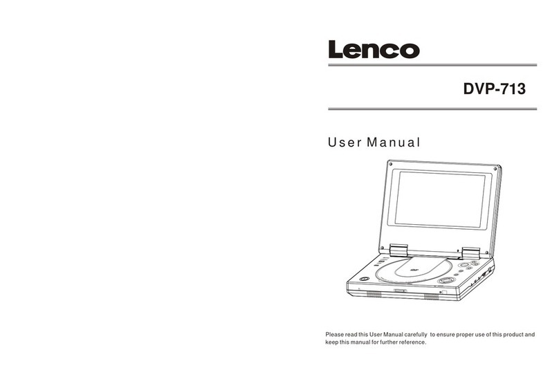 LENCO DVP-713 User manual LENCO DVP-713 User manual